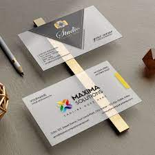 Transparent business card