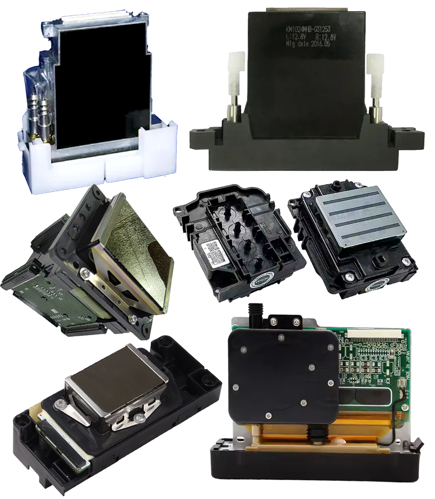 Industrial wide-format printer printhead