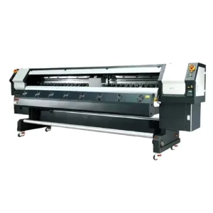 Converted wide-format printer – representative FlexPK machine option