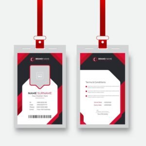 Staff ID Card Printing by AR PRINTERS & ENGINEERS Lahore